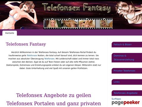 Telefonsex Fantasy Schweiz